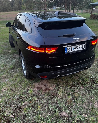 Jaguar F-Pace cena 115900 przebieg: 112800, rok produkcji 2017 z Białystok małe 742